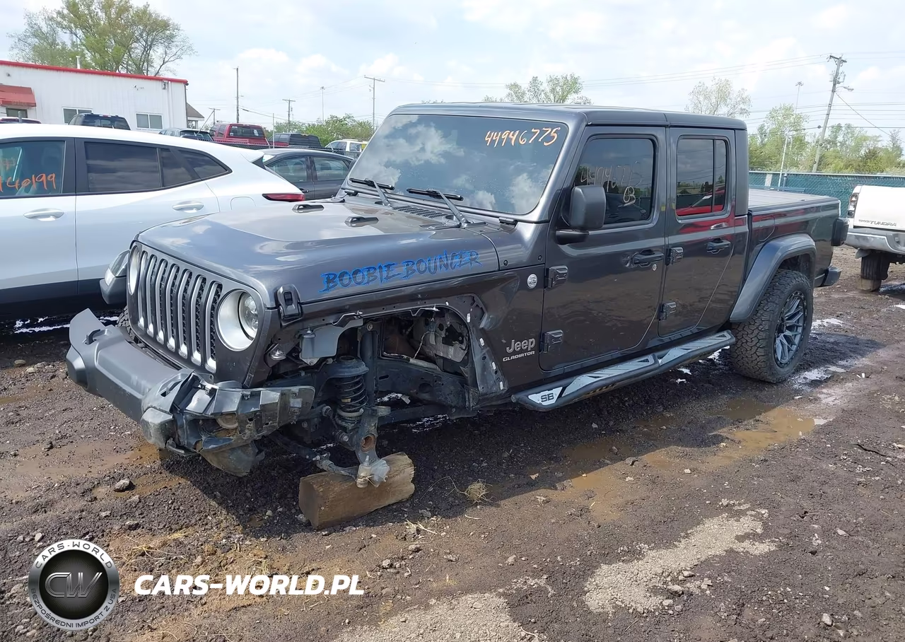 2021 Jeep Gladiator Overland 4X4 VIN:1C6HJTFG6ML600605 - 2