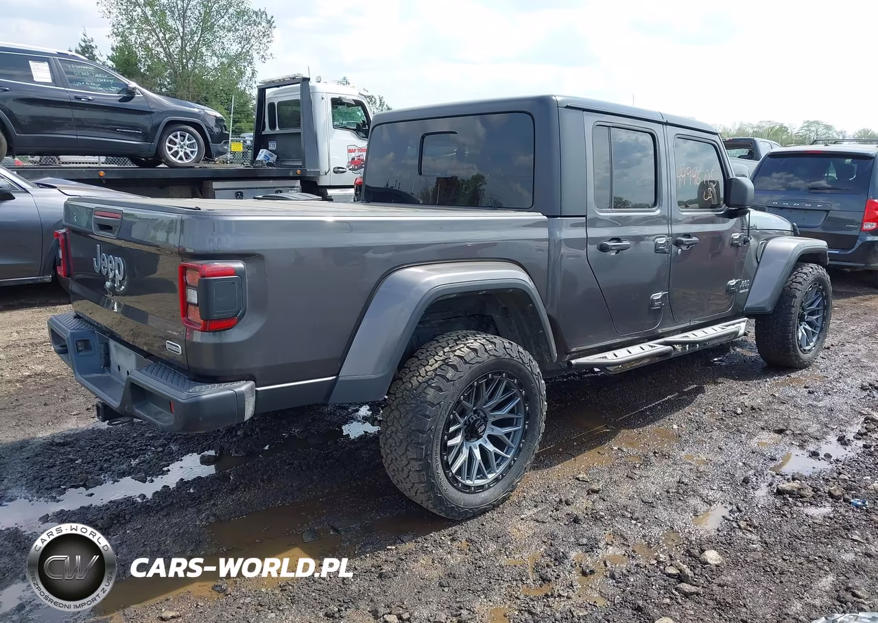 2021 Jeep Gladiator Overland 4X4 VIN:1C6HJTFG6ML600605 - 4