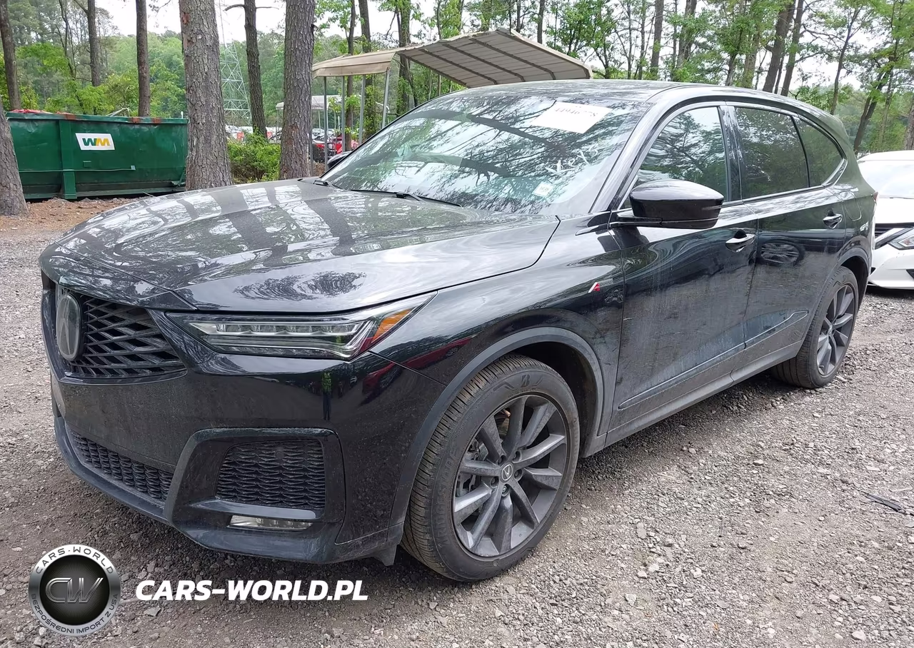 2025 Acura Mdx A-Spec VIN:5J8YE1H06SL010551 - 2