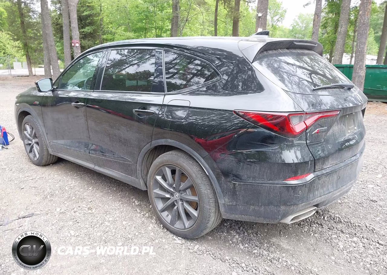 2025 Acura Mdx A-Spec VIN:5J8YE1H06SL010551 - 3