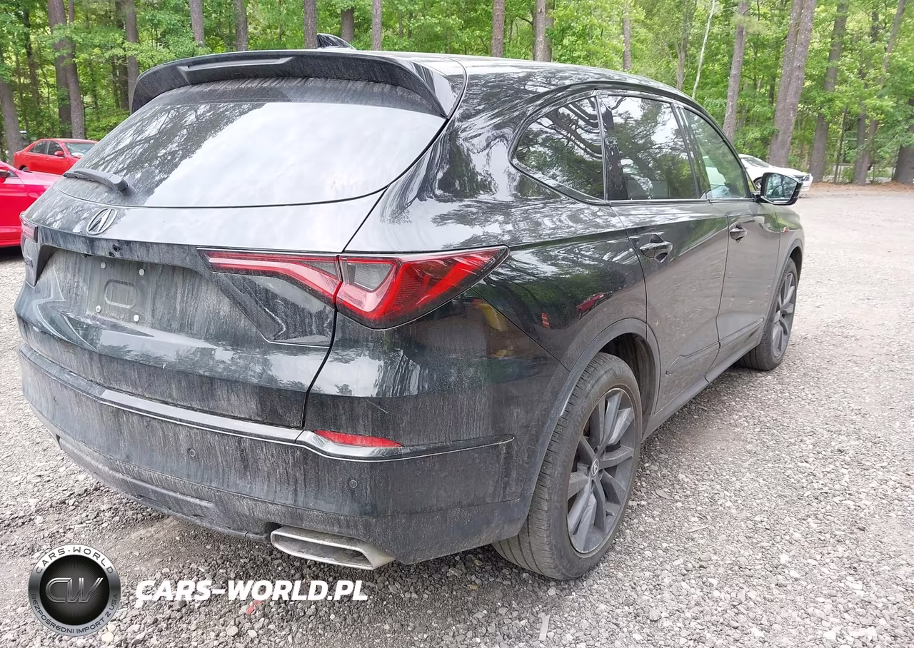 2025 Acura Mdx A-Spec VIN:5J8YE1H06SL010551 - 4