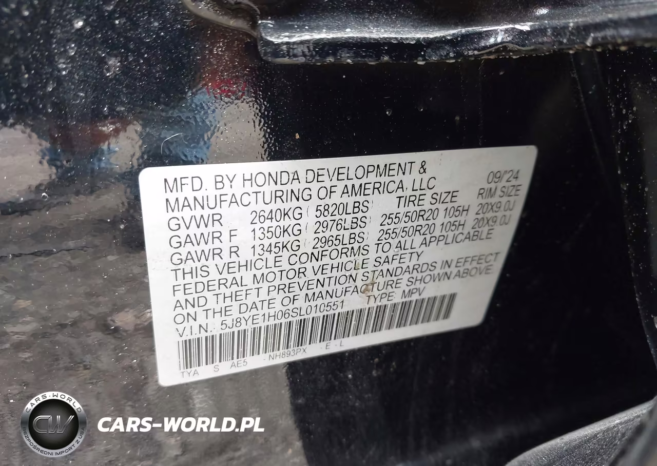 2025 Acura Mdx A-Spec VIN:5J8YE1H06SL010551 - 9