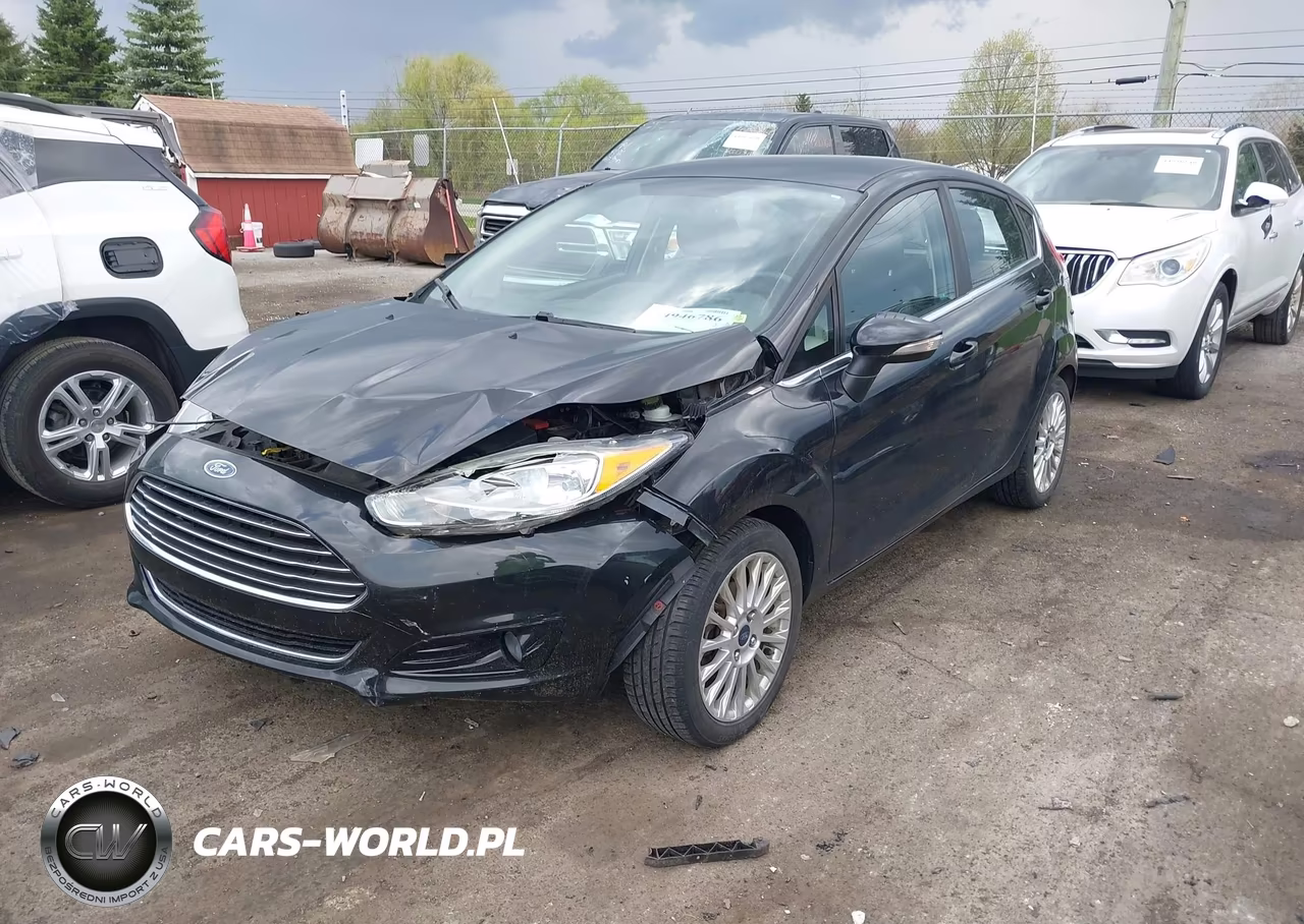 2014 Ford Fiesta Titanium VIN:3FADP4FJ4EM199973 - 2