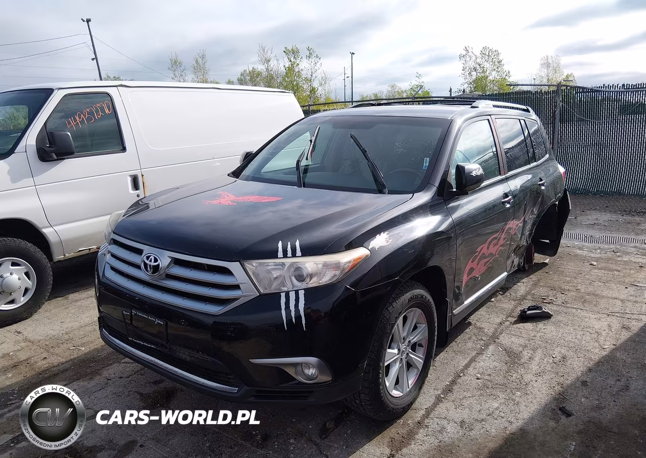 2012 Toyota Highlander Base V6 VIN:5TDBK3EH9CS128404 - 2