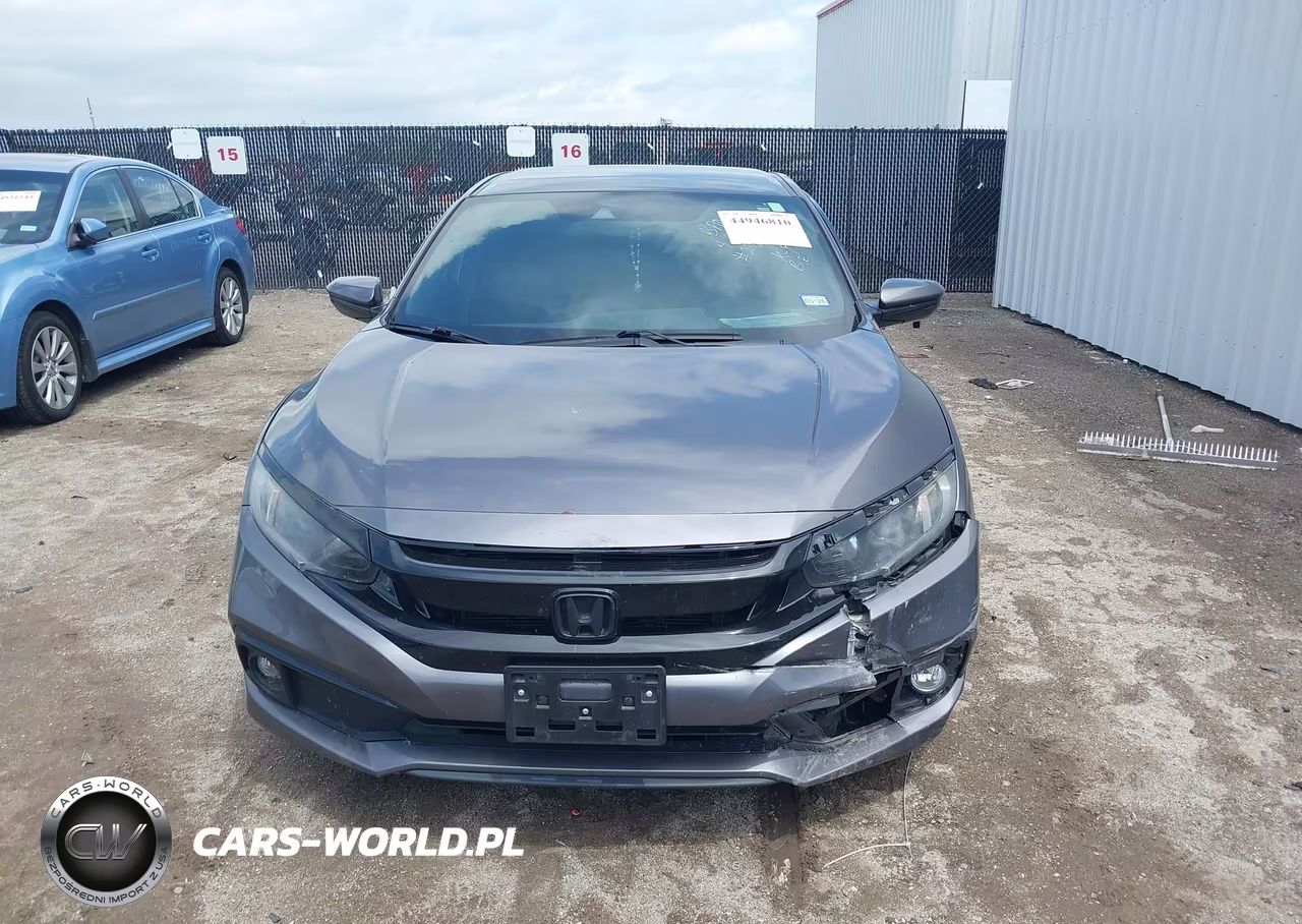 2019 Honda Civic Sport VIN:19XFC2F86KE016496 - 12