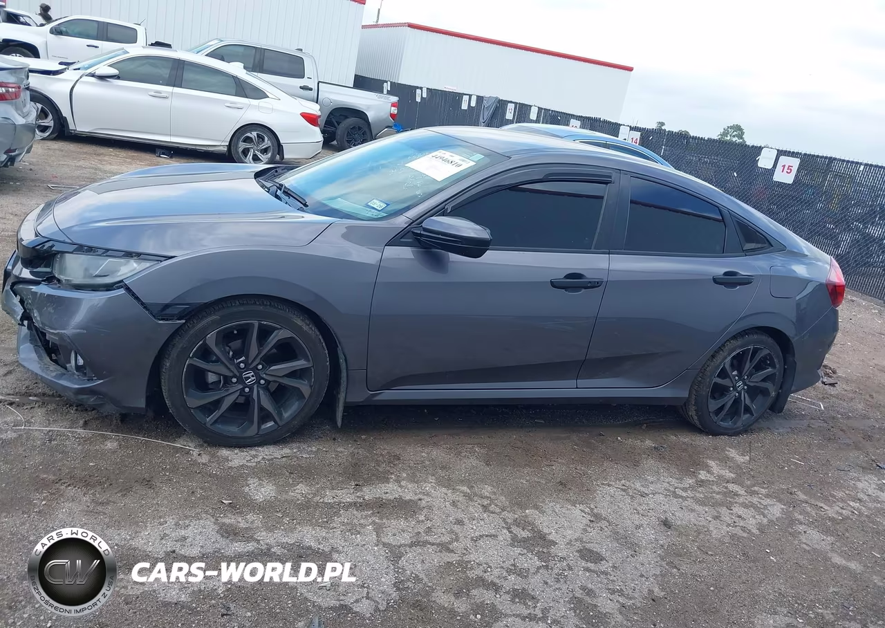 2019 Honda Civic Sport VIN:19XFC2F86KE016496 - 14