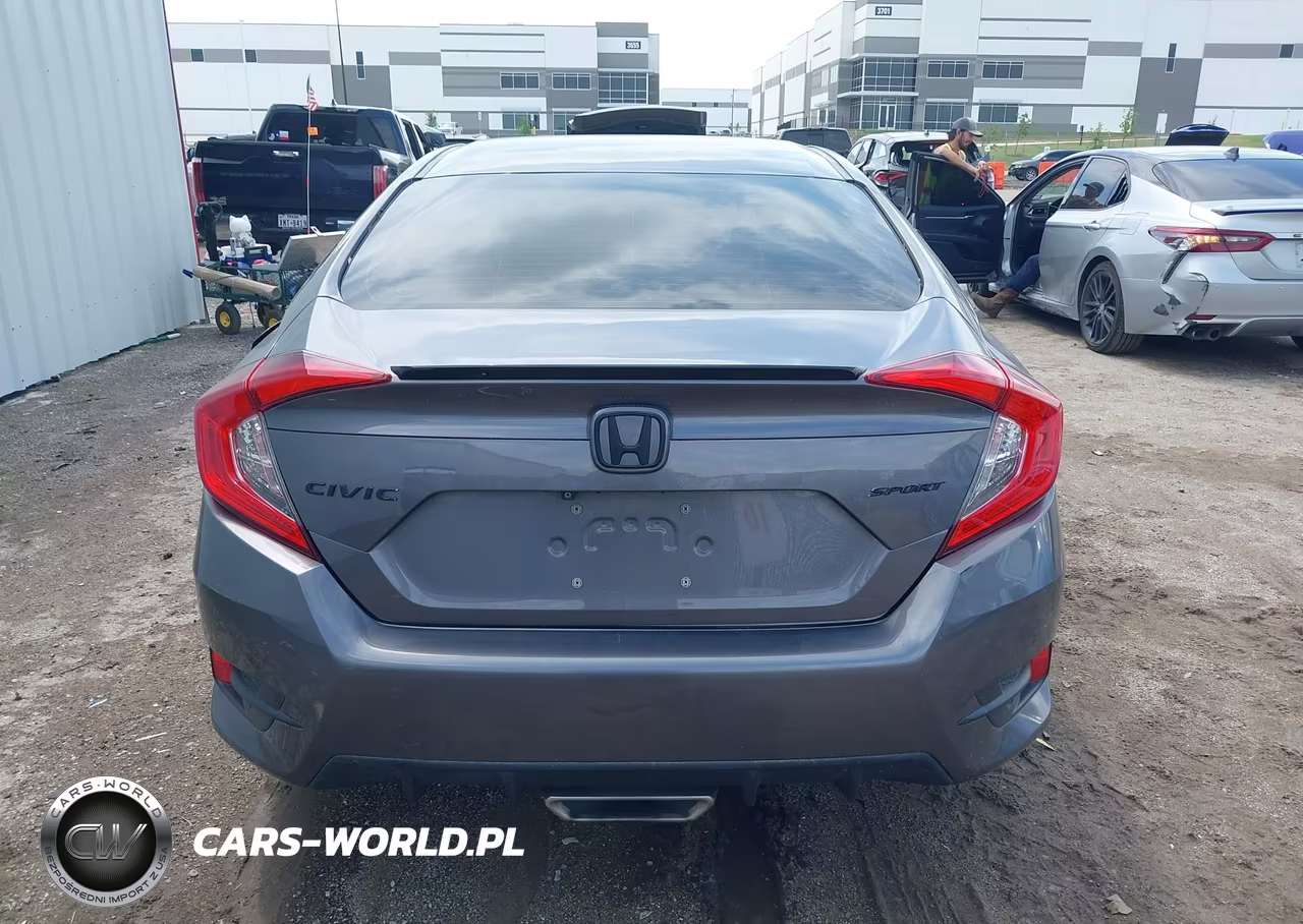 2019 Honda Civic Sport VIN:19XFC2F86KE016496 - 16