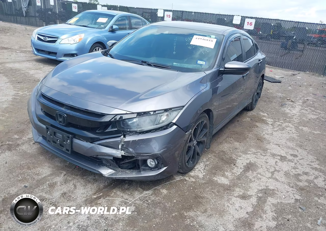 2019 Honda Civic Sport VIN:19XFC2F86KE016496 - 2