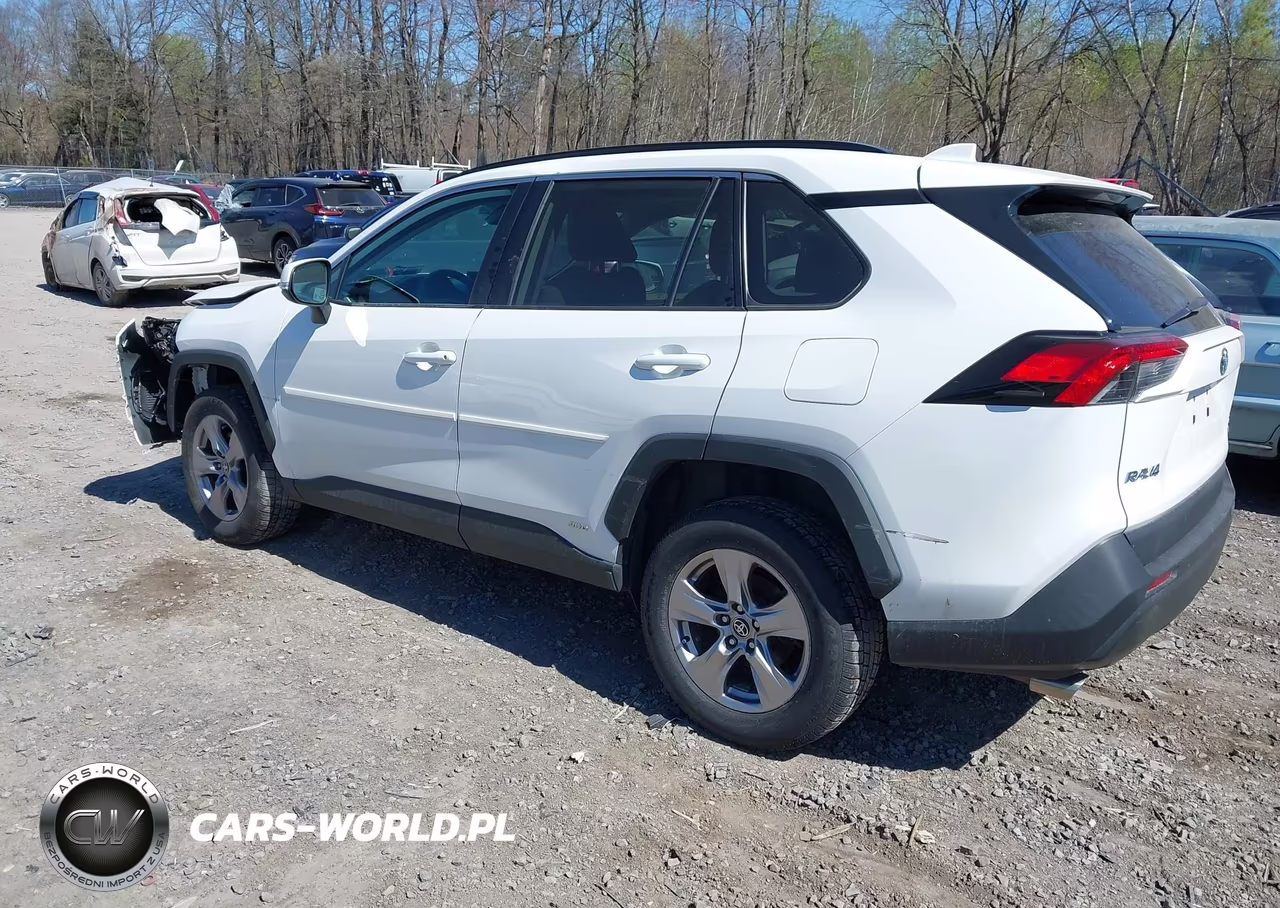 2022 Toyota Rav4 Hybrid Xle VIN:2T3RWRFV4NW134543 - 3