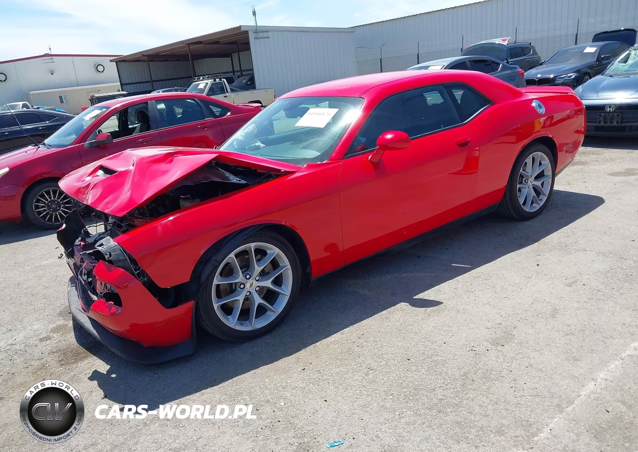 2022 Dodge Challenger Gt VIN:2C3CDZJG6NH214595 - 2