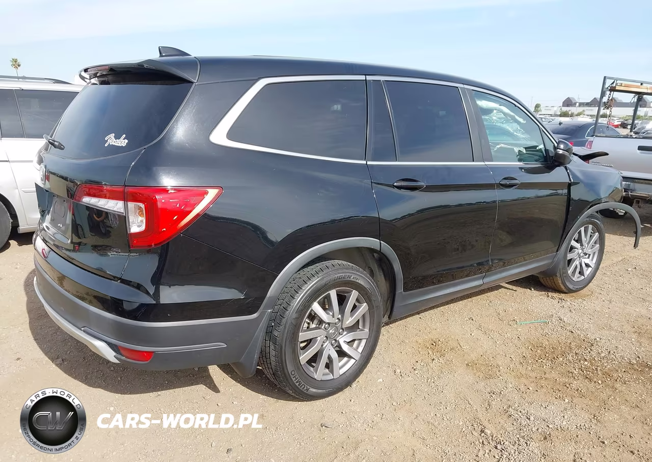 2019 Honda Pilot Ex-L VIN:5FNYF5H51KB028151 - 4