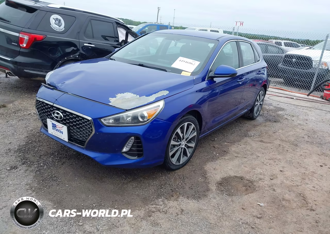 2019 Hyundai Elantra Gt VIN:KMHH35LE4KU088797 - 2