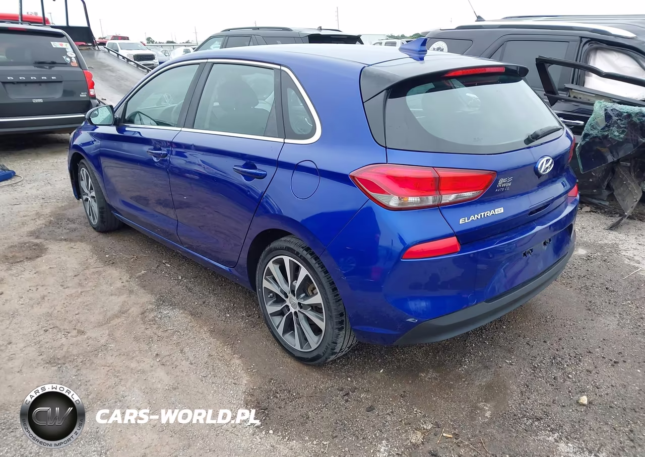 2019 Hyundai Elantra Gt VIN:KMHH35LE4KU088797 - 3