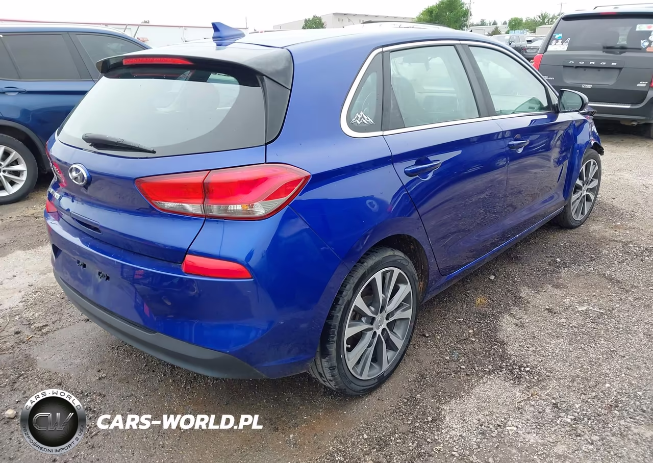 2019 Hyundai Elantra Gt VIN:KMHH35LE4KU088797 - 4