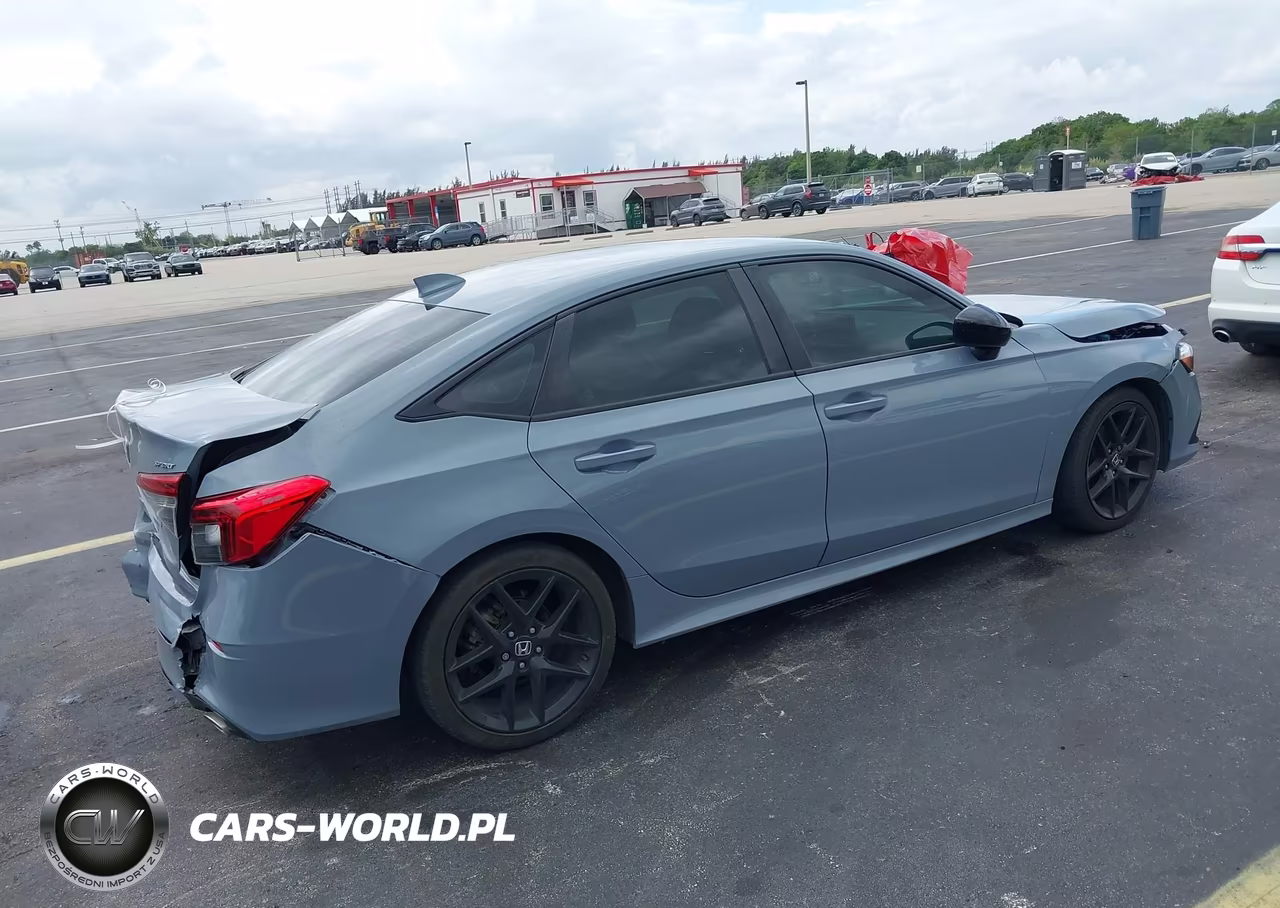 2022 Honda Civic Sport VIN:2HGFE2F59NH569010 - 4