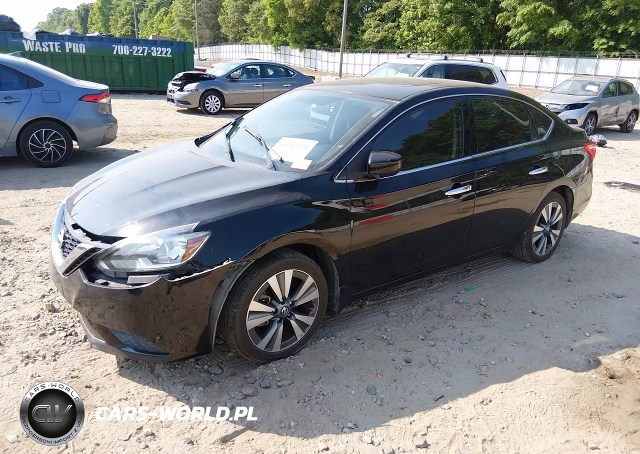 2019 Nissan Sentra Sv VIN:3N1AB7AP2KY299439 - 2