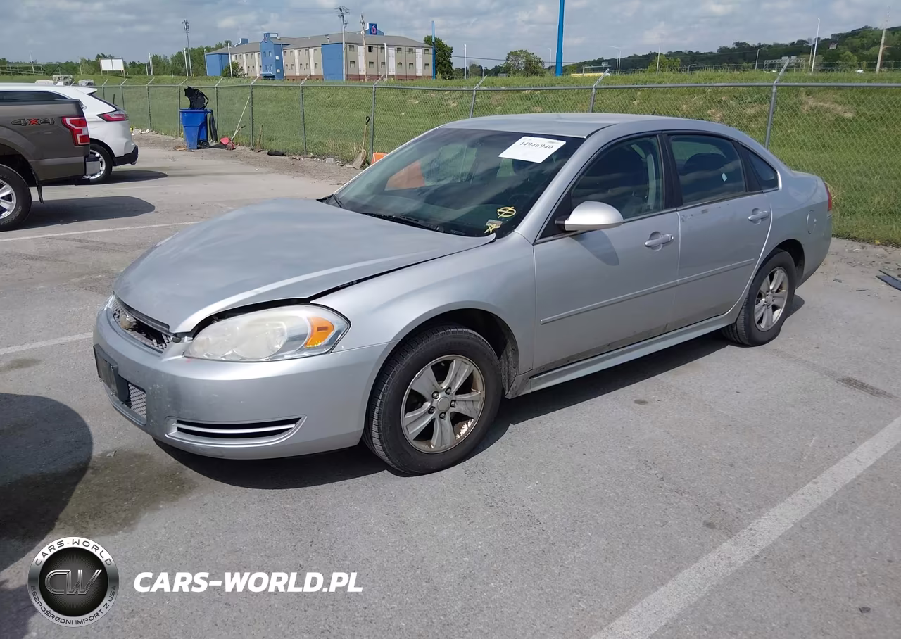 2012 Chevrolet Impala Ls VIN:2G1WF5E32C1272463 - 2