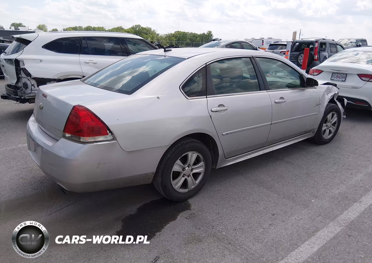 2012 Chevrolet Impala Ls VIN:2G1WF5E32C1272463 - 4