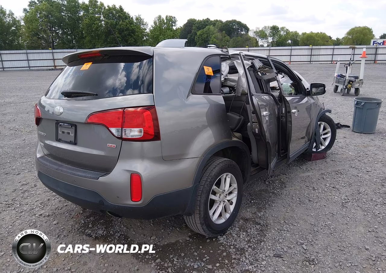 2014 Kia Sorento Lx VIN:5XYKT4A68EG446876 - 4