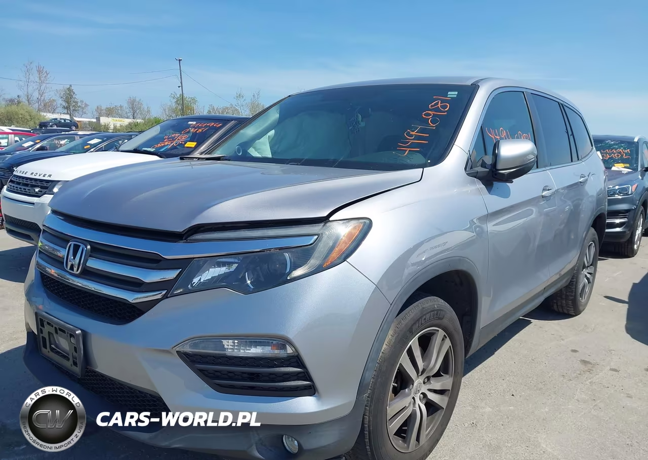 2017 Honda Pilot Ex VIN:5FNYF6H38HB085167 - 2