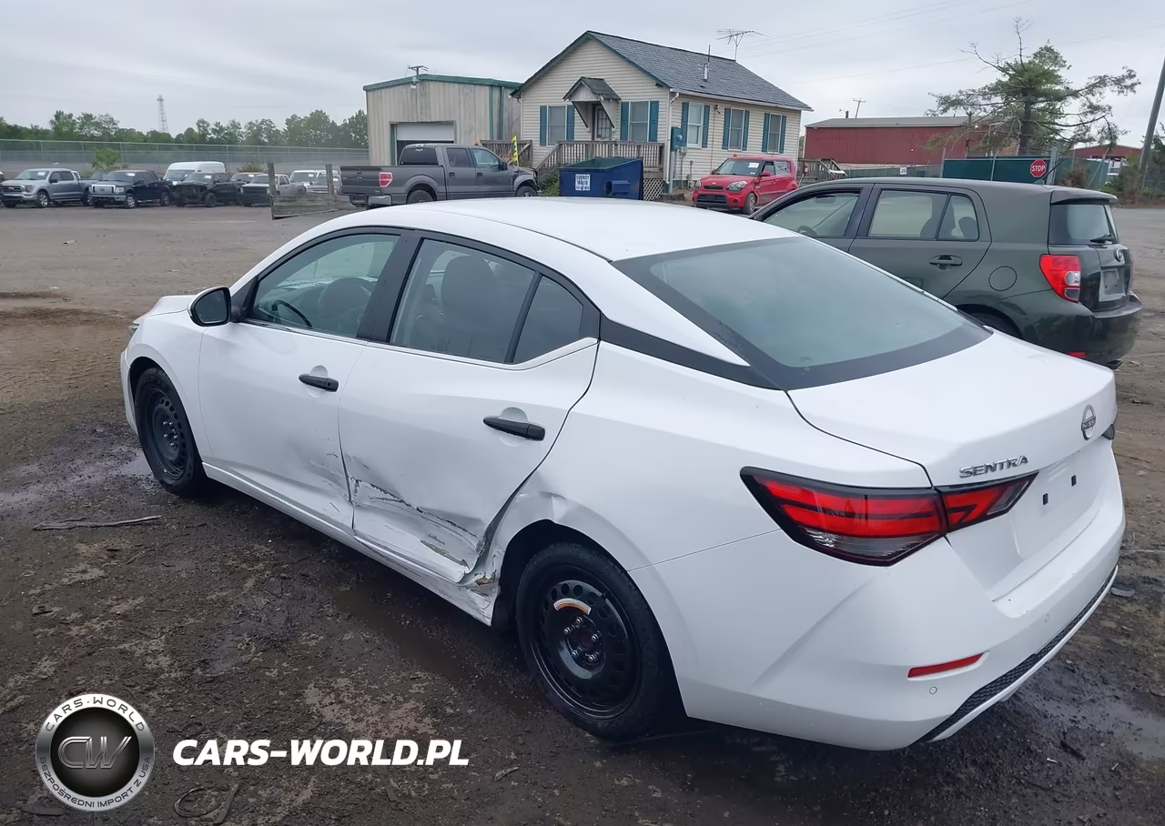 2024 Nissan Sentra S Xtronic Cvt VIN:3N1AB8BV2RY291144 - 3