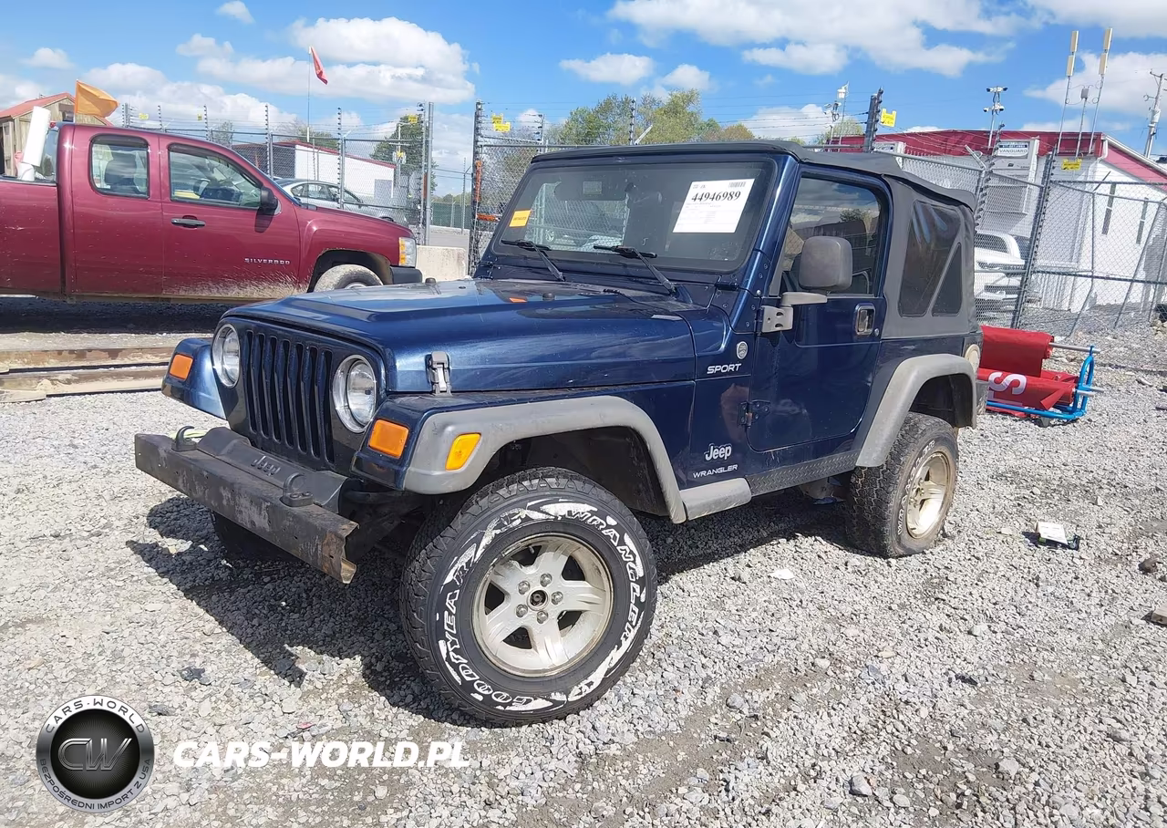 2006 Jeep Wrangler Sport VIN:1J4FA49SX6P745755 - 2