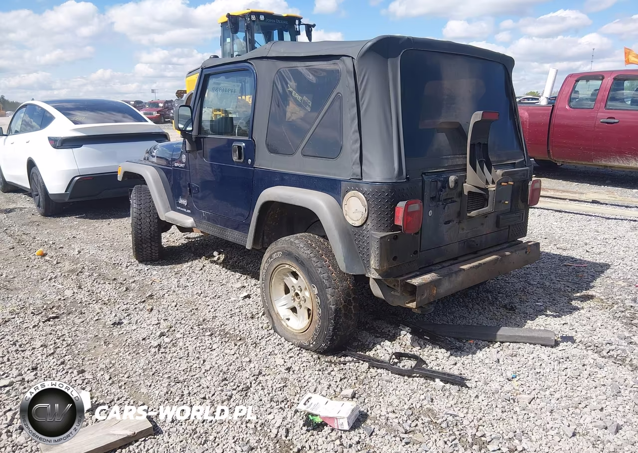 2006 Jeep Wrangler Sport VIN:1J4FA49SX6P745755 - 3