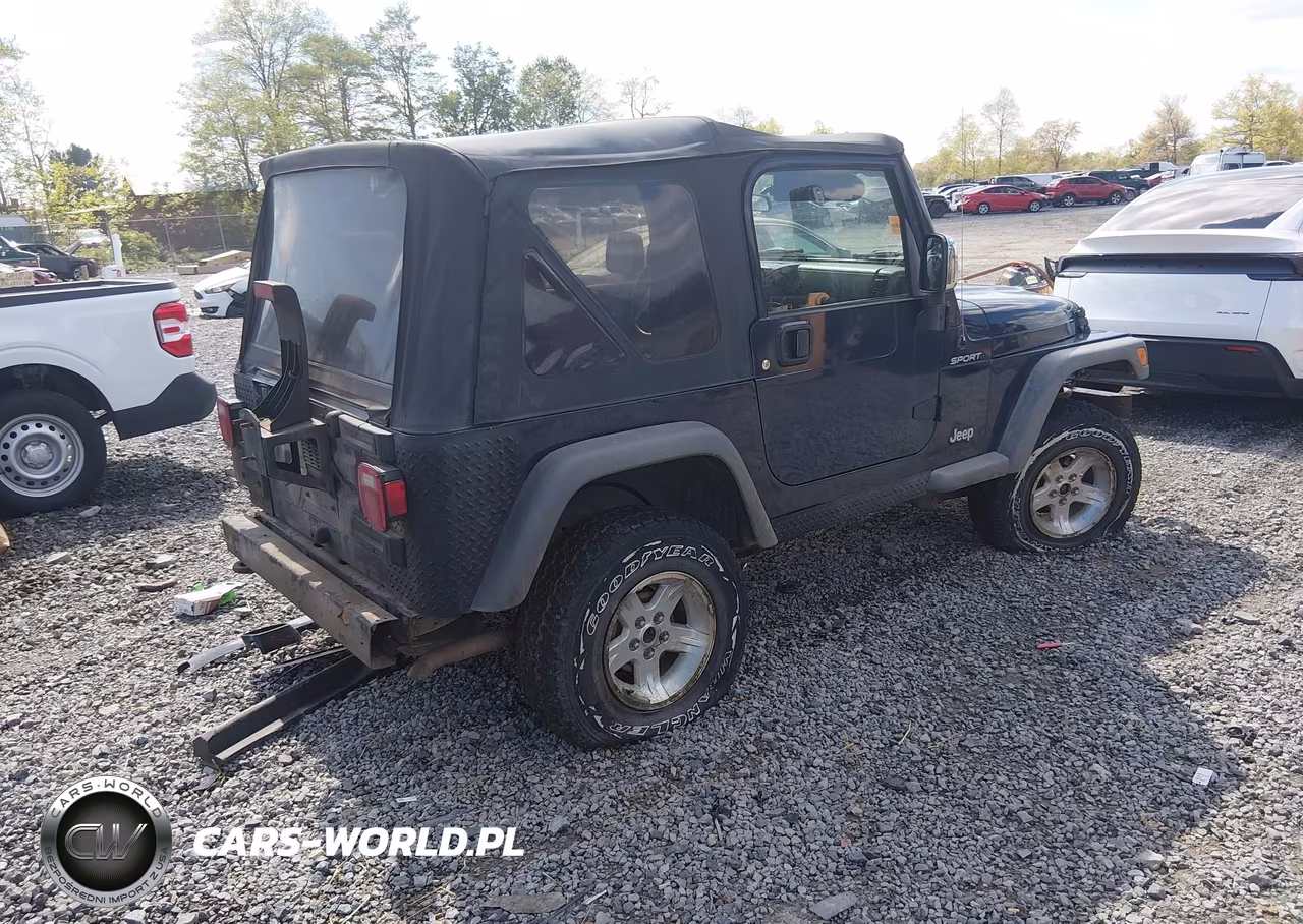 2006 Jeep Wrangler Sport VIN:1J4FA49SX6P745755 - 4