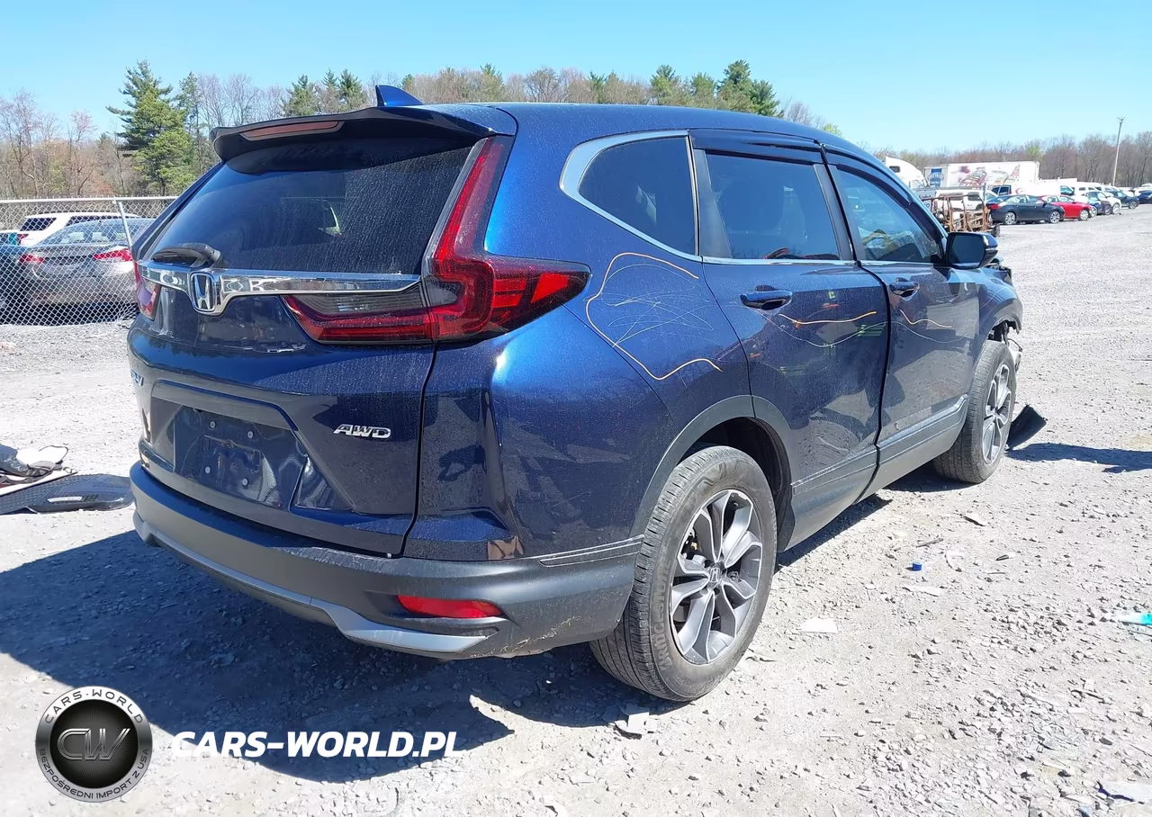 2020 Honda Cr-V Awd Ex VIN:2HKRW2H55LH666750 - 4