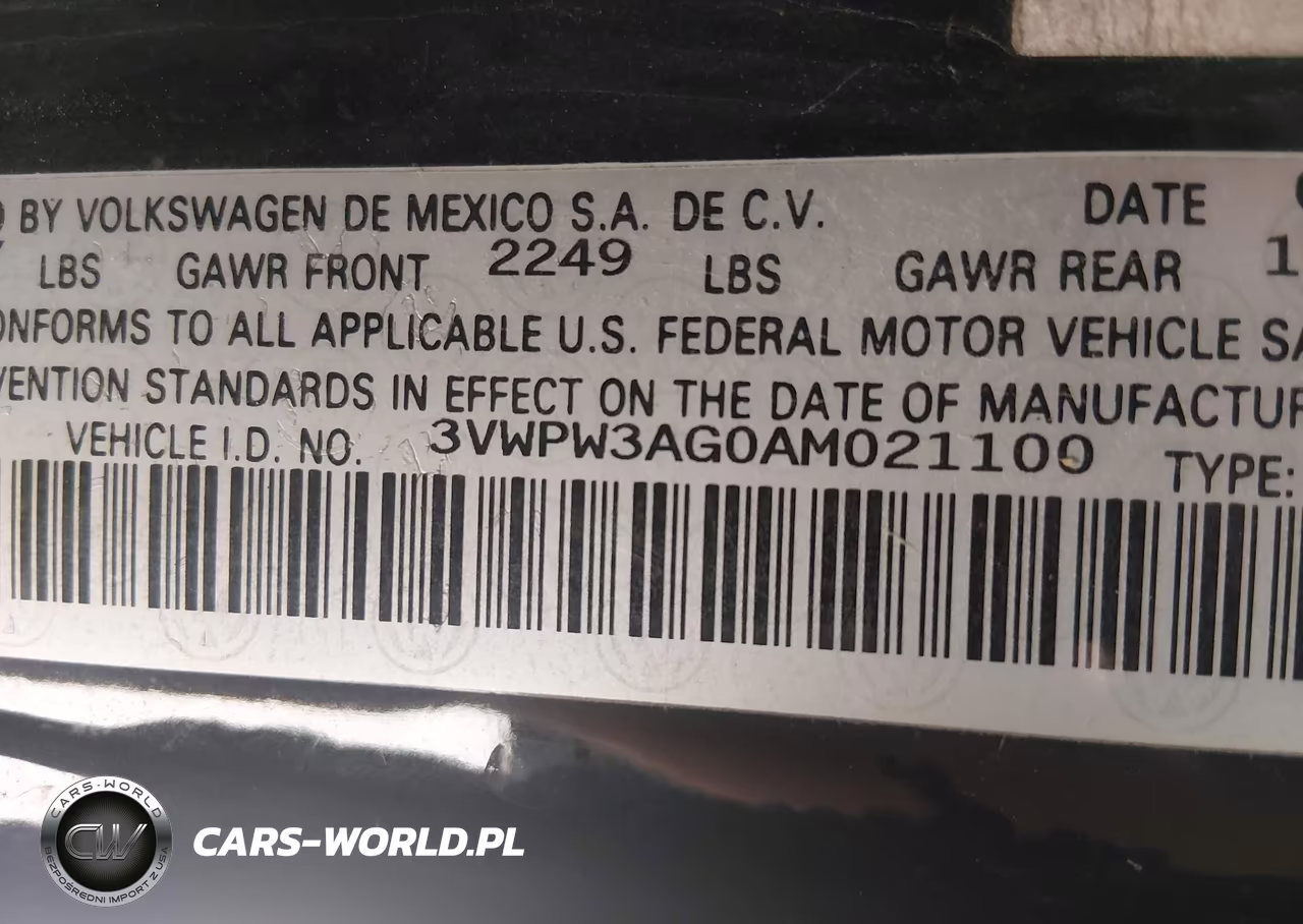 2010 Volkswagen New Beetle 2.5L Final Edition VIN:3VWPW3AG0AM021100 - 9
