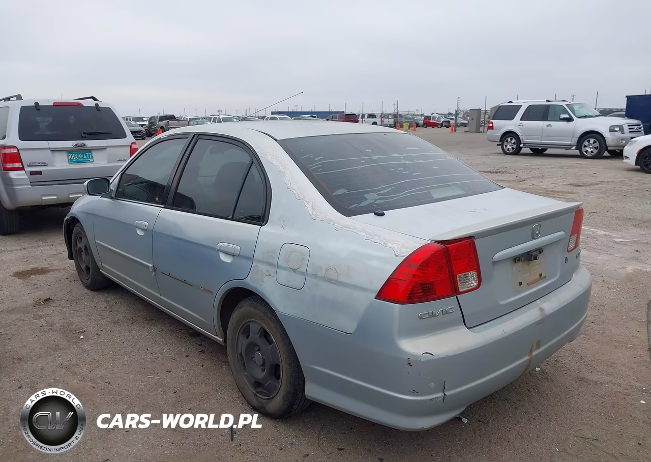 2005 Honda Civic Hybrid VIN:JHMES96635S026635 - 3