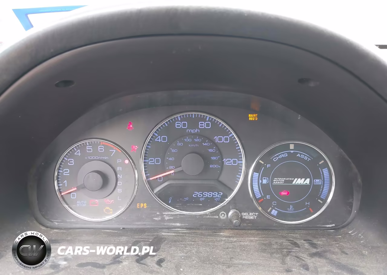 2005 Honda Civic Hybrid VIN:JHMES96635S026635 - 7