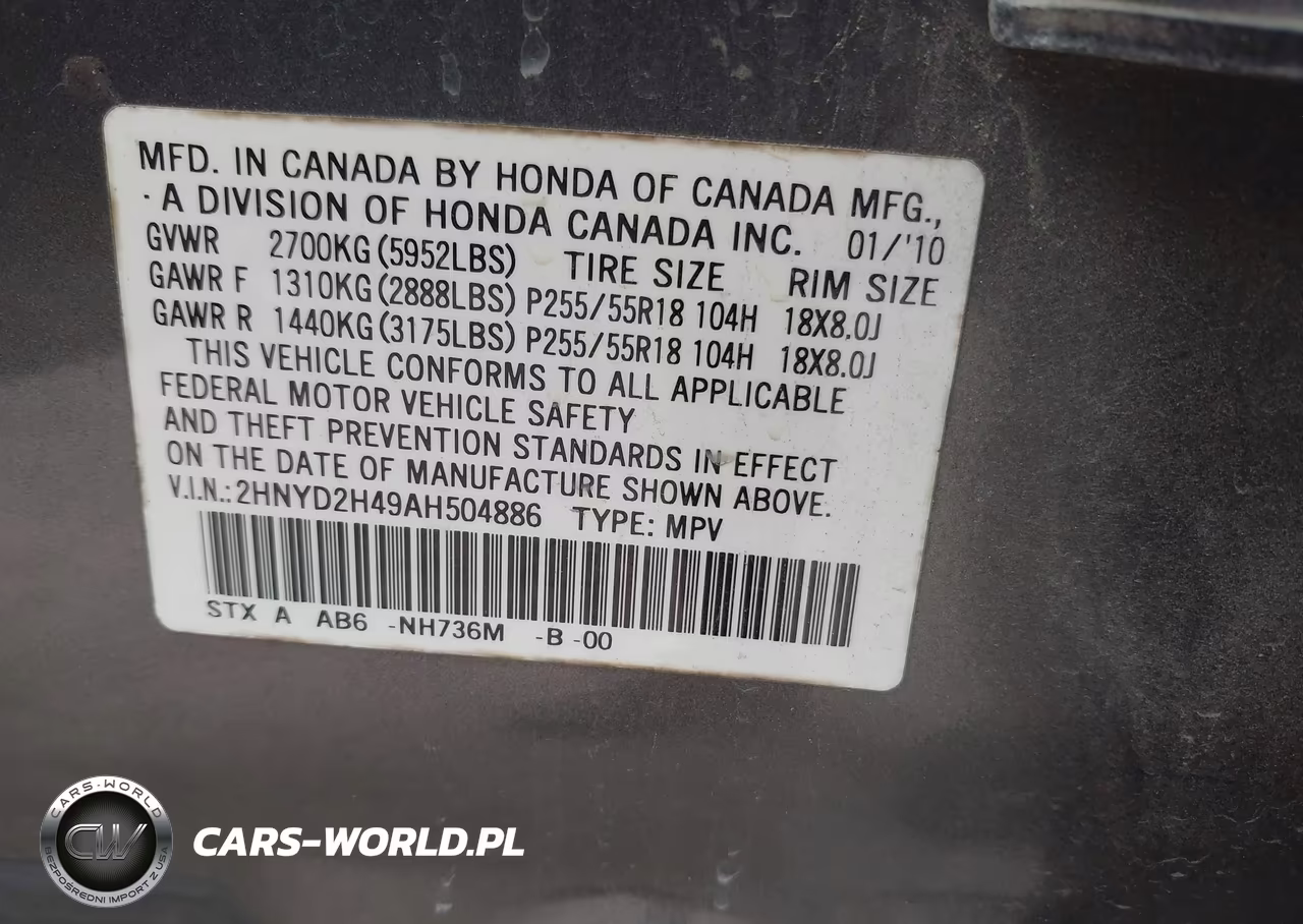 2010 Acura Mdx Technology Package VIN:2HNYD2H49AH504886 - 9