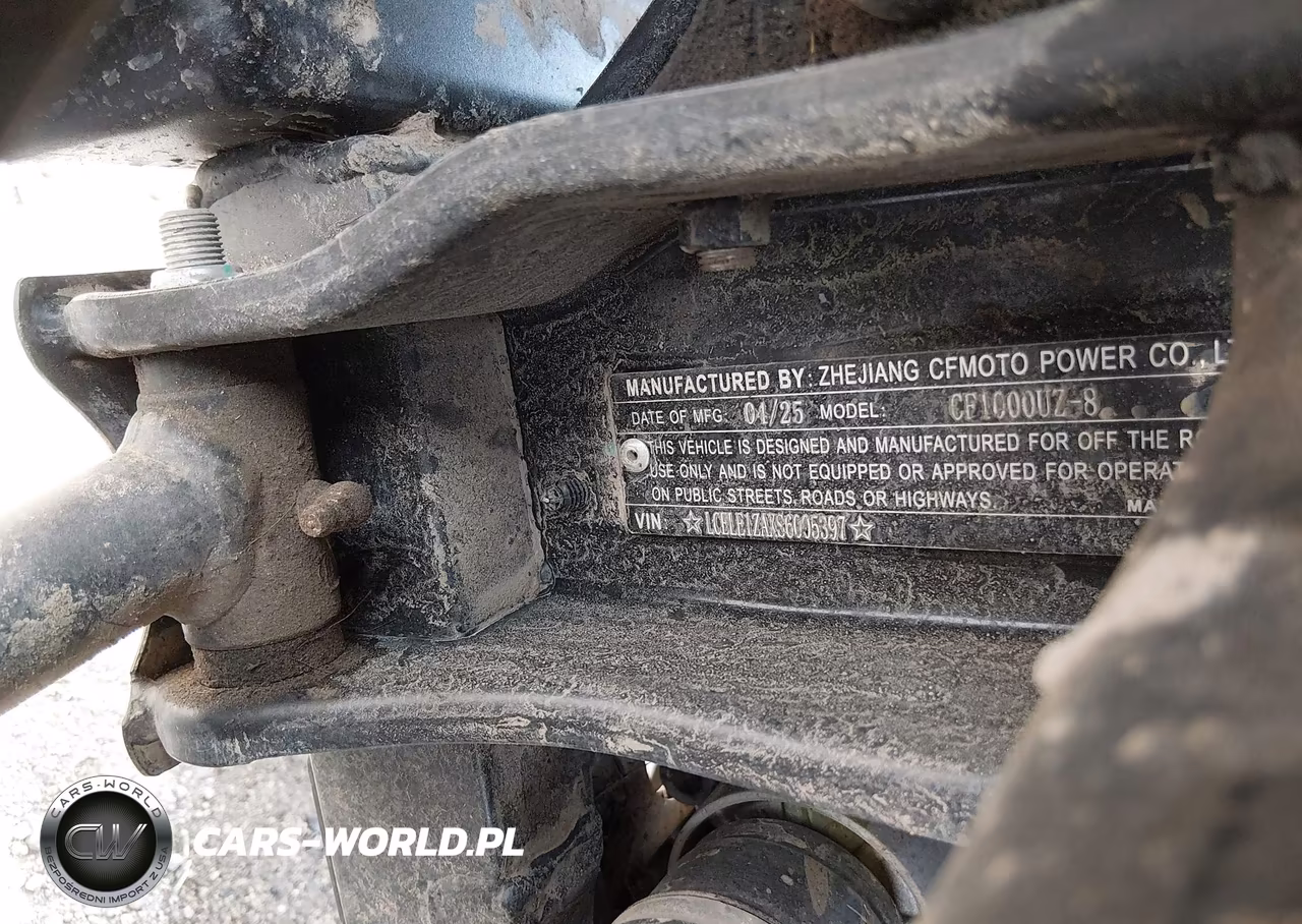 2025 Cf Moto Uforce U10 Pro VIN:LCELE1ZAXS6005397 - 10
