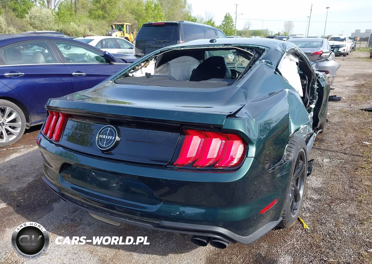2019 Ford Mustang Bullitt VIN:1FA6P8K00K5501600 - 4