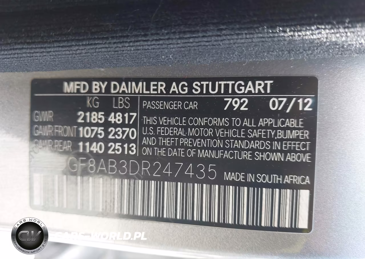 2013 Mercedes-Benz C 300 Sport 4Matic VIN:WDDGF8AB3DR247435 - 9