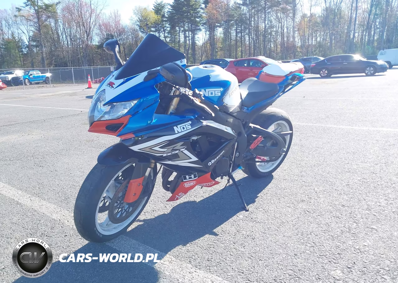2008 Suzuki Gsx-R600 VIN:JS1GN7EA482111087 - 2