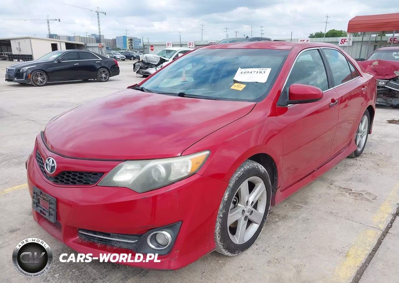 2012 Toyota Camry Se VIN:4T1BF1FK9CU601843 - 2