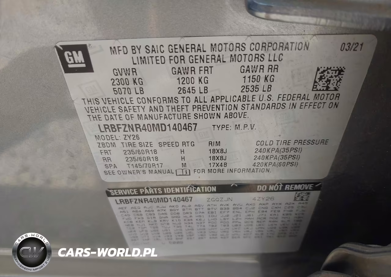 2021 Buick Envision Fwd Essence VIN:LRBFZNR40MD140467 - 9