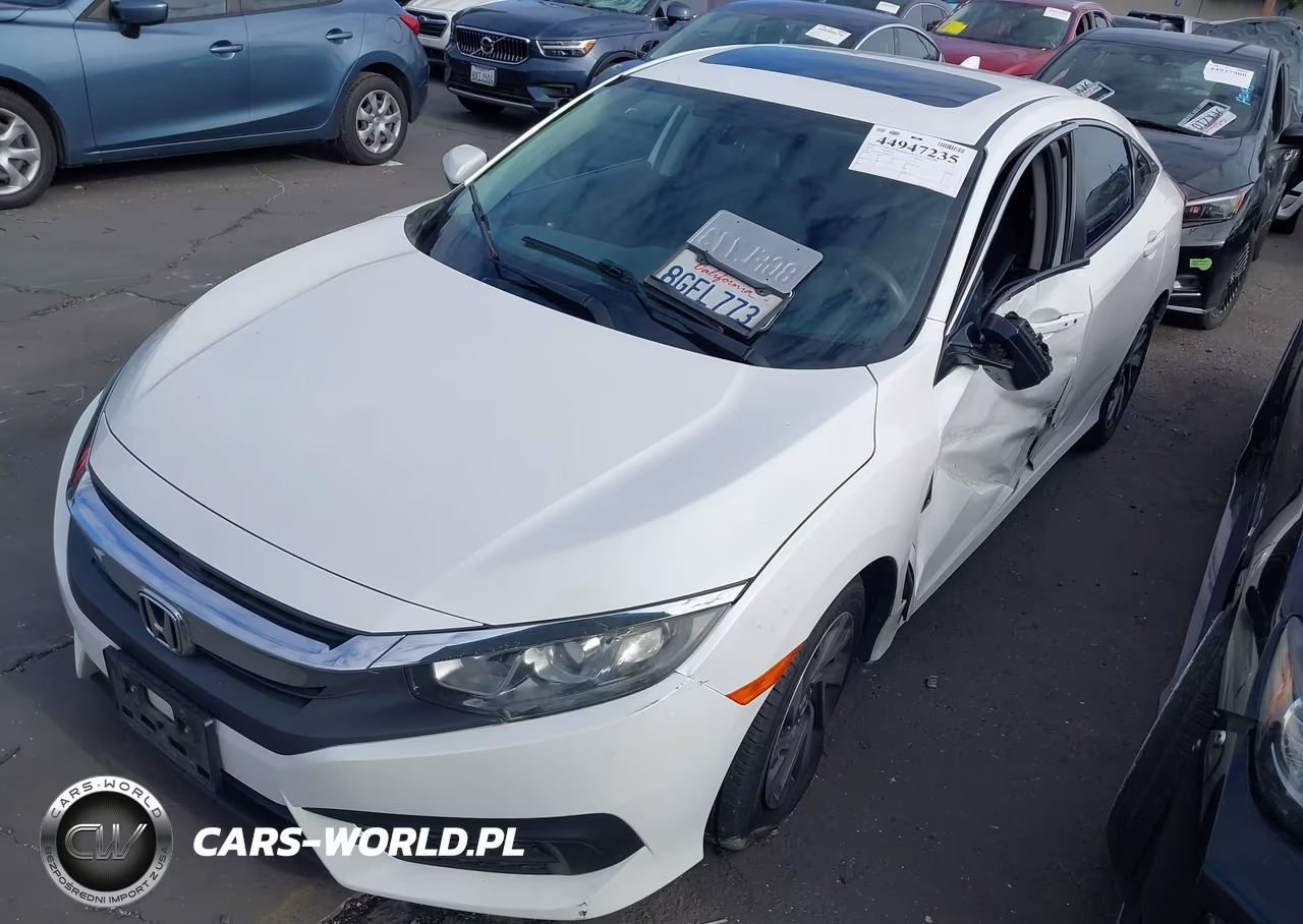 2018 Honda Civic Ex VIN:19XFC2F75JE208384 - 2