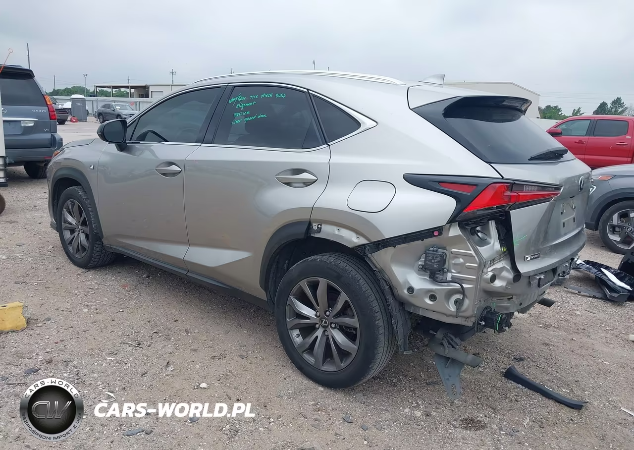2021 Lexus Nx 300 F Sport VIN:JTJSARBZ6M2181876 - 3