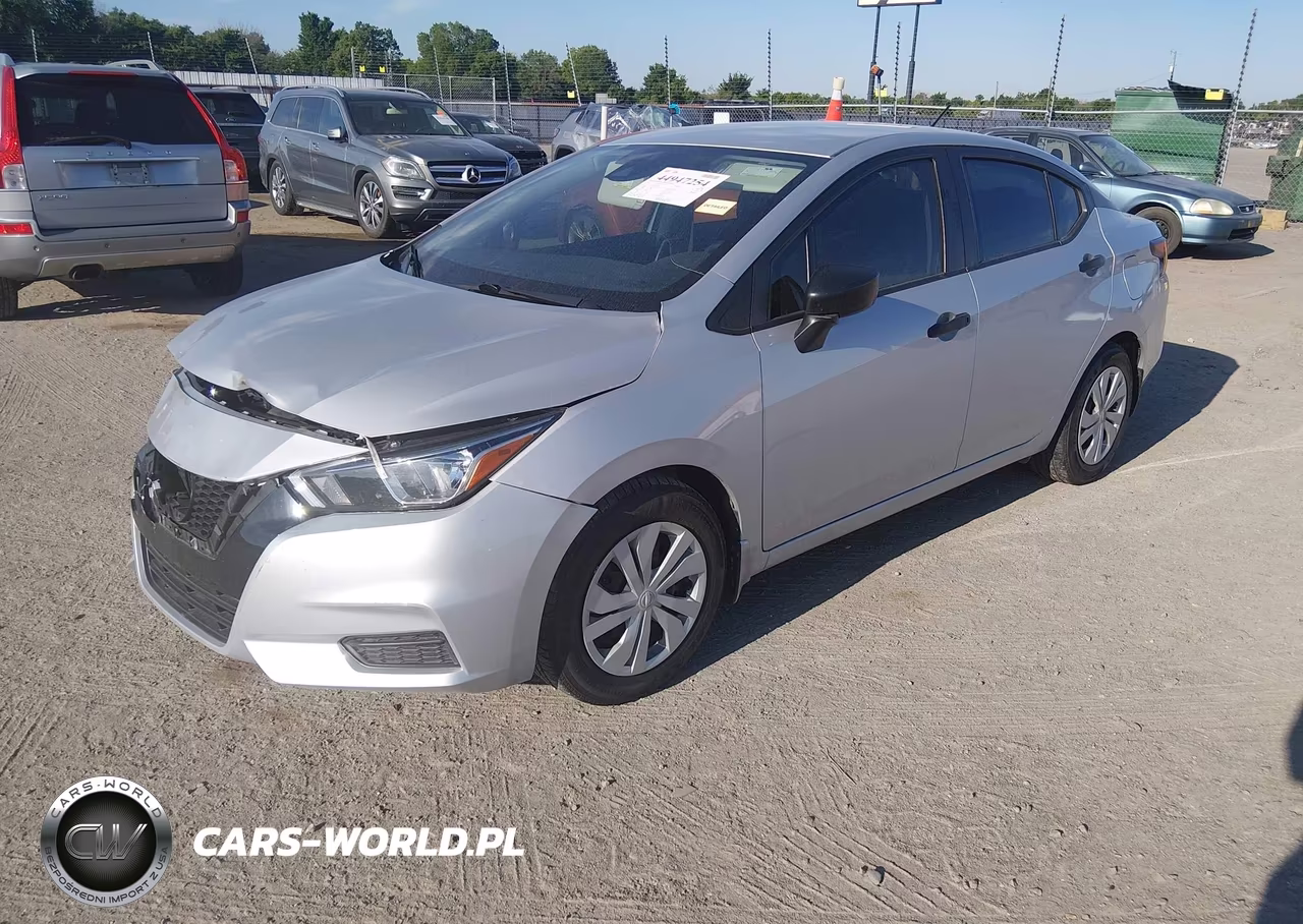2022 Nissan Versa 1.6 S Xtronic Cvt VIN:3N1CN8DV4NL849273 - 2