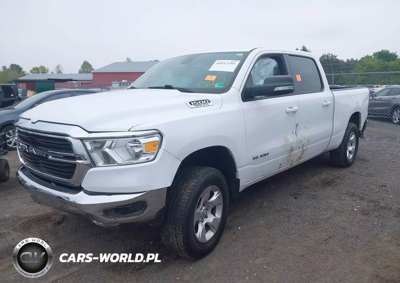 2021 Ram 1500 Big Horn 4X4 6'4 Box VIN:1C6SRFMT7MN725486 - 2