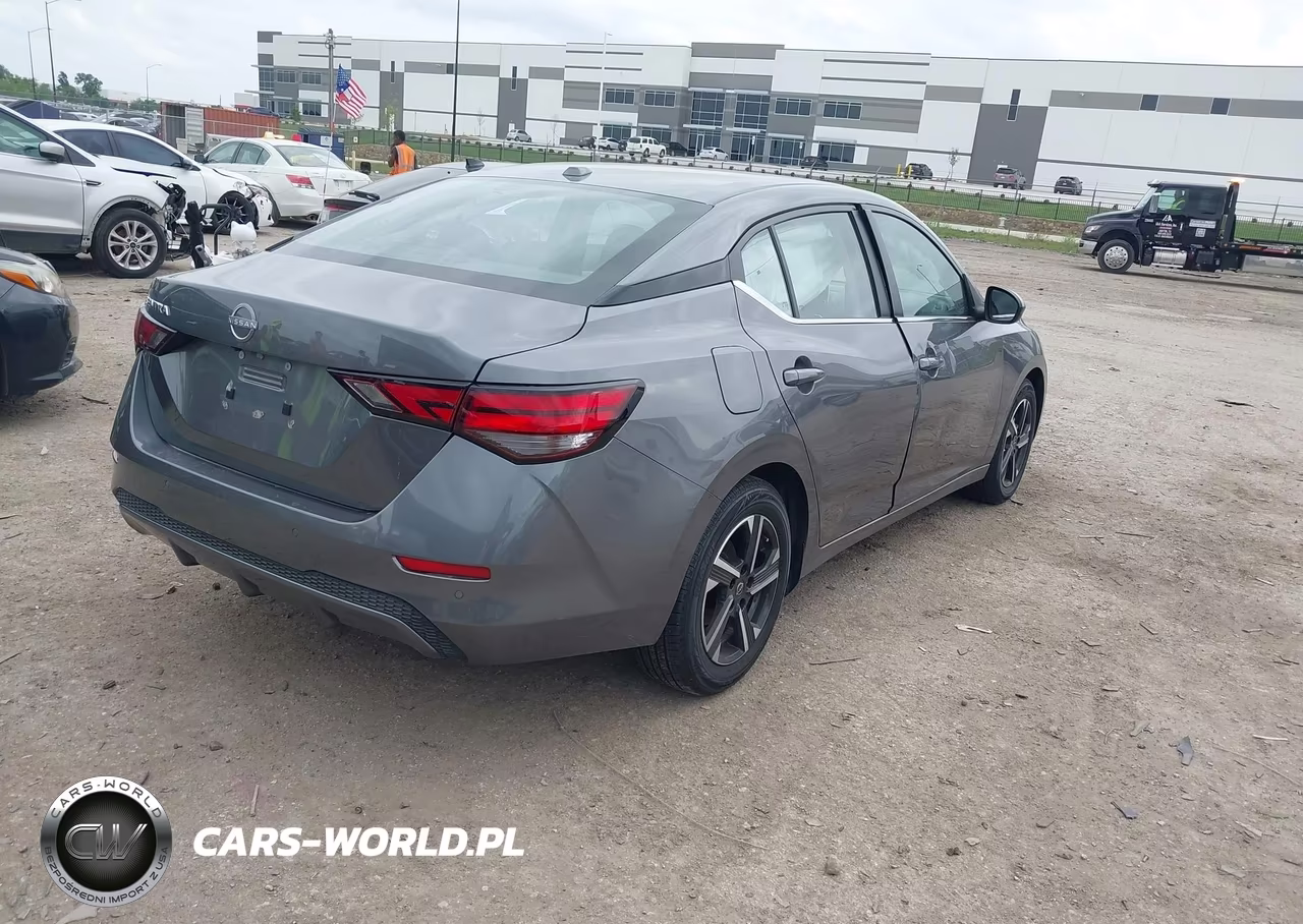 2025 Nissan Sentra Sv VIN:3N1AB8CV1SY253313 - 4