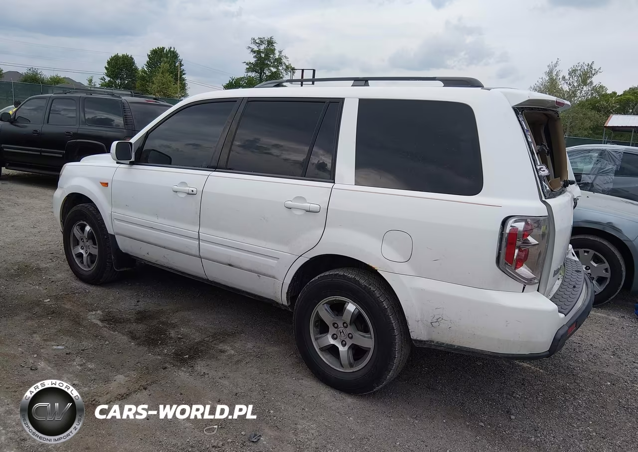 2008 Honda Pilot Ex-L VIN:5FNYF28578B026377 - 3