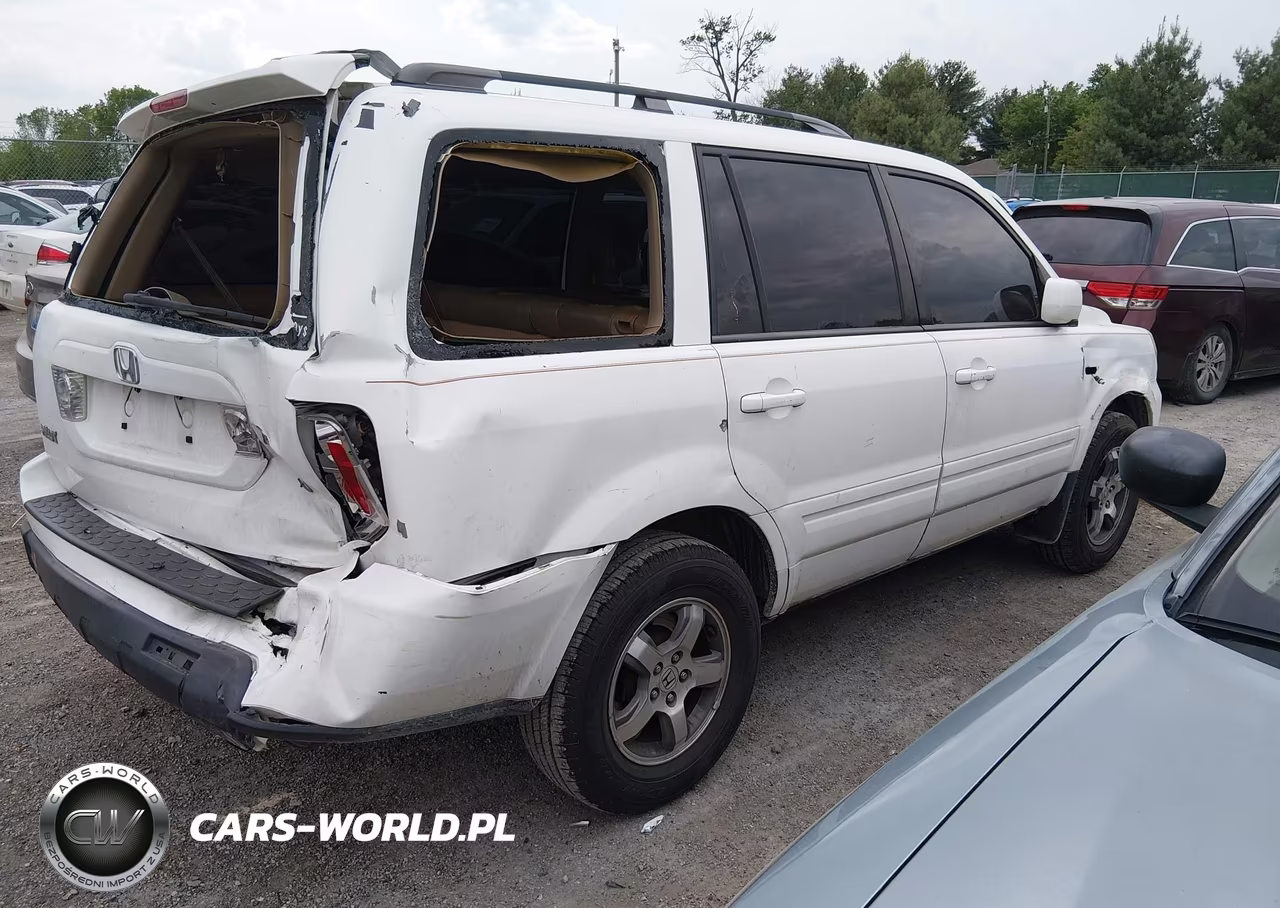 2008 Honda Pilot Ex-L VIN:5FNYF28578B026377 - 4