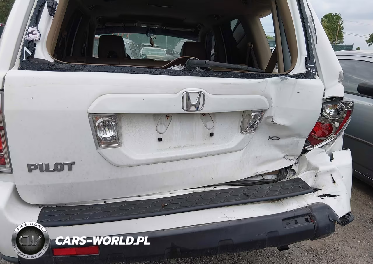 2008 Honda Pilot Ex-L VIN:5FNYF28578B026377 - 6