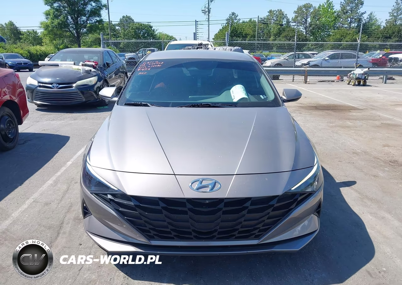 2021 Hyundai Elantra Sel VIN:KMHLM4AG3MU074480 - 12