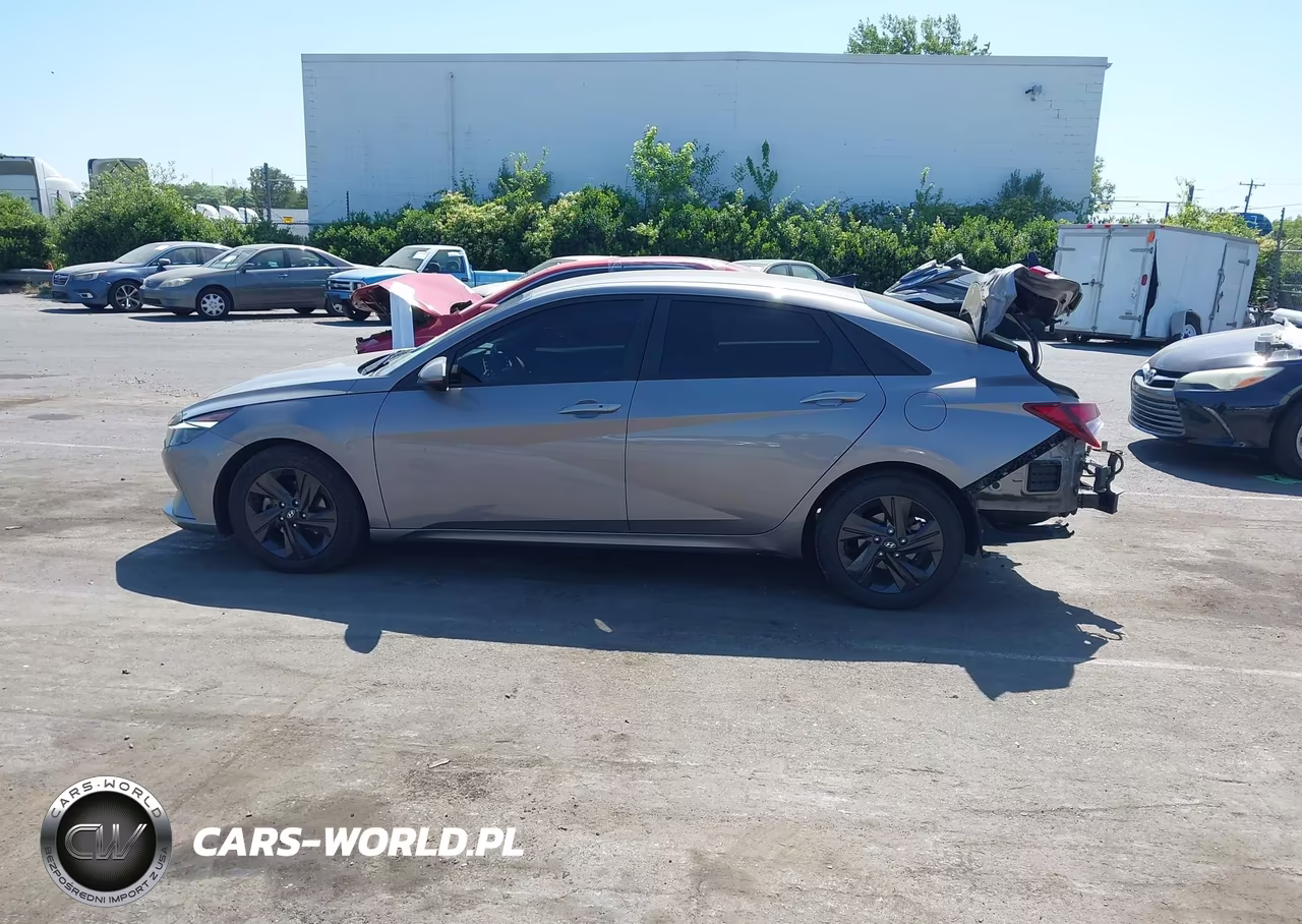 2021 Hyundai Elantra Sel VIN:KMHLM4AG3MU074480 - 14