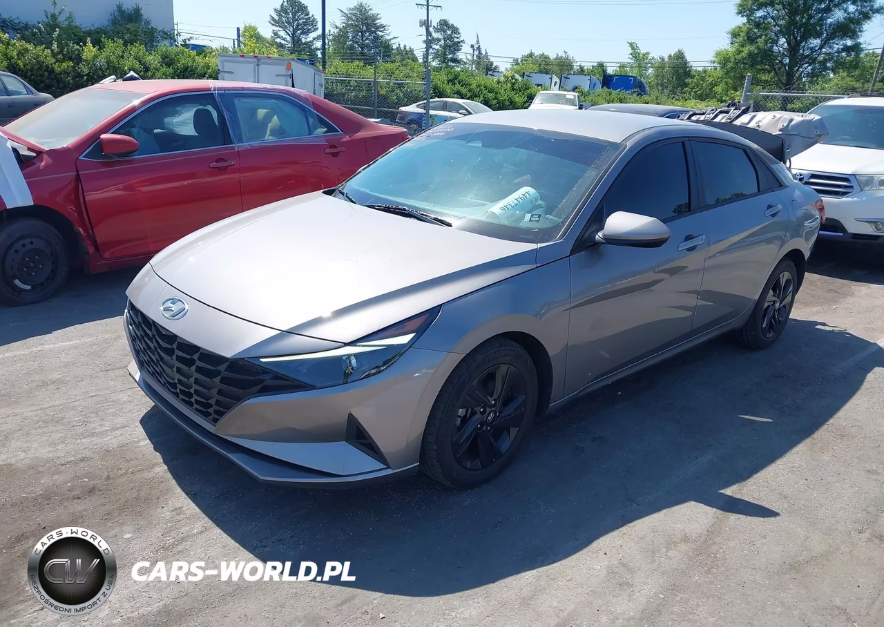 2021 Hyundai Elantra Sel VIN:KMHLM4AG3MU074480 - 2